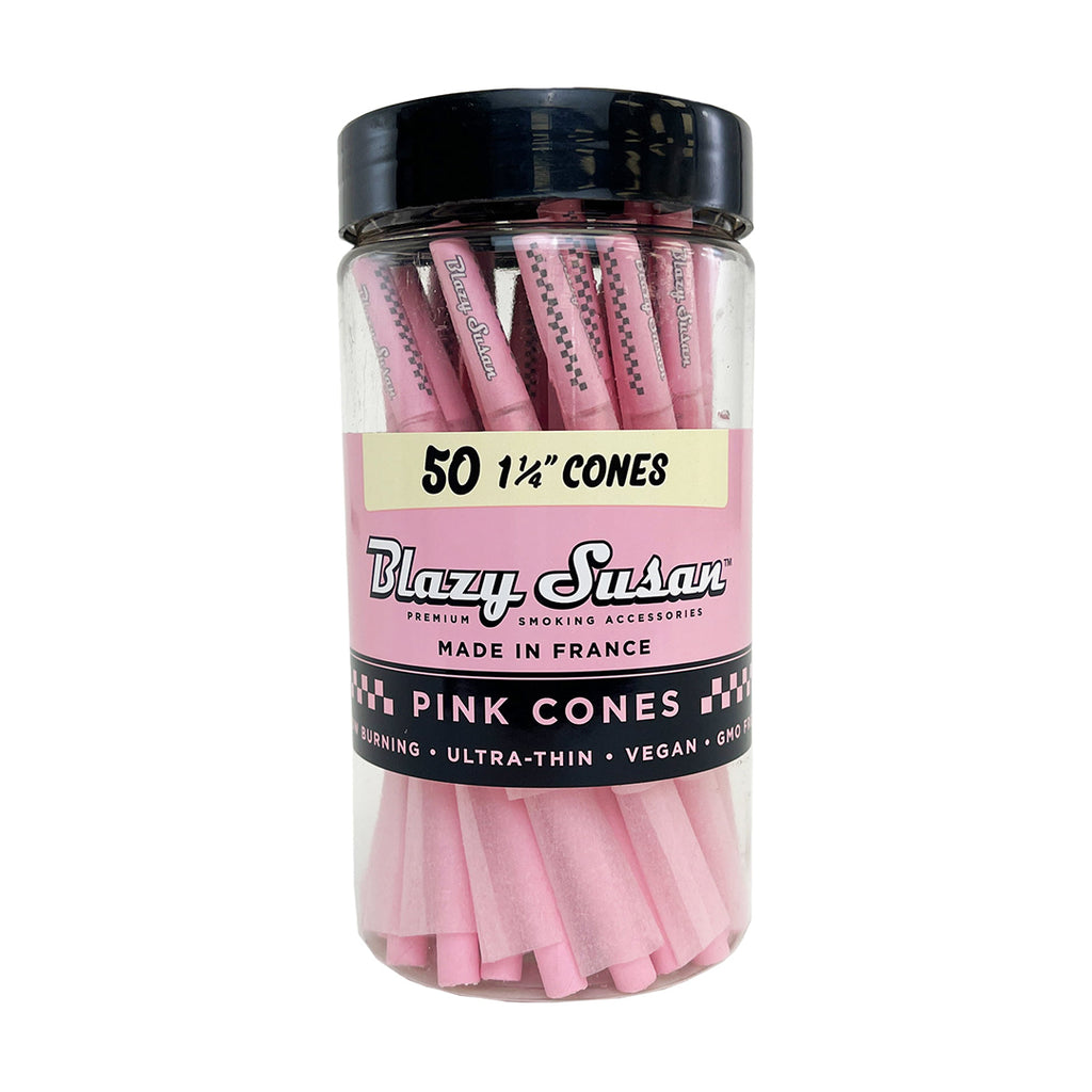 Pink Paper Cones